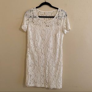 White Lace Dress